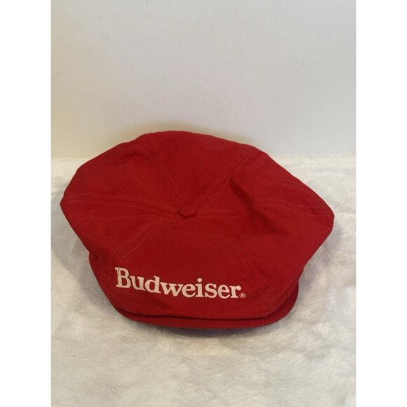 Vintage‎ Budweiser Flat Cap - Picture 1 of 3